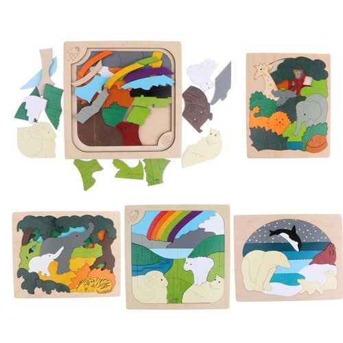 Puzzle bois multicouches - en,