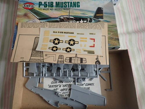 Airfix mustang 51b - 1:72,