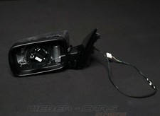 7890825 Mirror Chauffé à Gauche Sans Verre Noir Brillant Neuf OEM BMW 3er E46