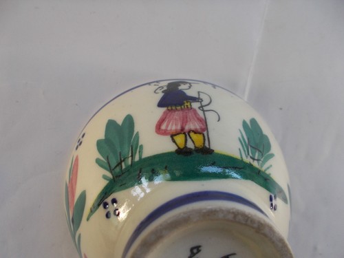 Tasse signée hb quimper - 1, tasse,