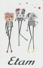 CARTE CADEAU  GIFT CARD -  ETAM  (France)