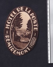 Ancienne  étiquette bagage