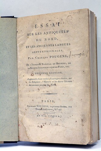Livre ancien pougens essai - livre,