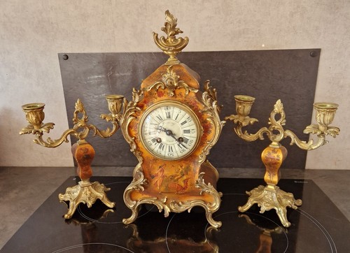 Cartel pendule style louis - louis, xv