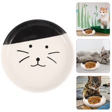 Assiette Chat Ceramique Gamelle Pour En Céramique Bols Chats Plat De