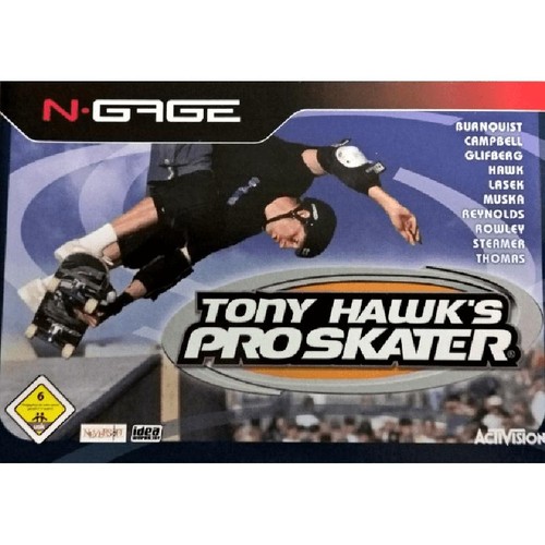 Jeu gage tony hawk pro - n-gage,