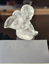 Ange en cristal "Lalique" avec signature insérée dans le cristal , parfait état