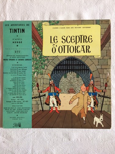 Tintin sceptre ottokar - le, d'ottokar