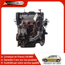 🇫🇷 MOTEUR   PEUGEOT 307 Phase 1 2001-2005 1.6 16V ♻️ NFU 🚗 191413km