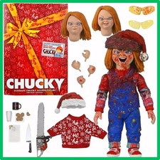 ✅ Figurine Ultimate CHUCKY HOLIDAY EDITION NECA Poupée Film Horreur Collection