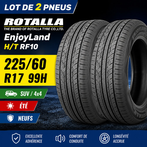 Lot 2 pneus neufs - 🛞, de