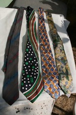 lot de 4 cravates de