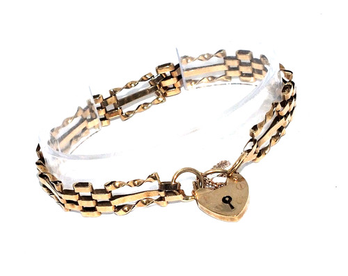 Bracelet vintage jaune - bracelet, or