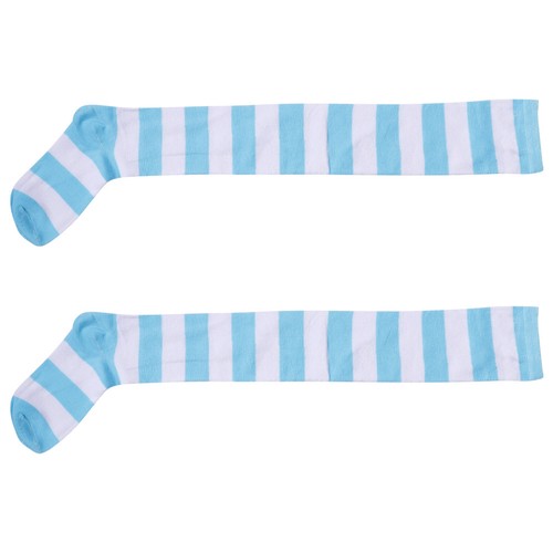 Paire chaussettes hautes à - hautes,