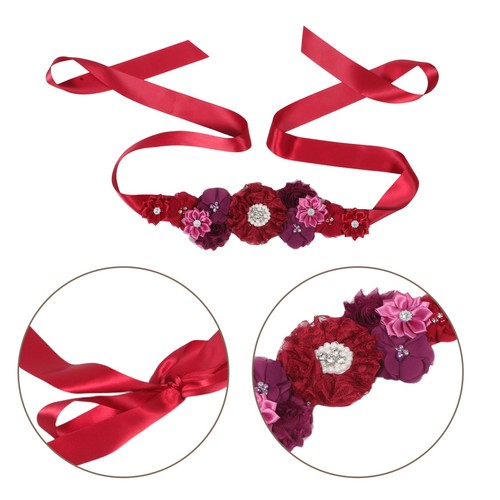 Ceinture fleurs maternité - ceinture, de