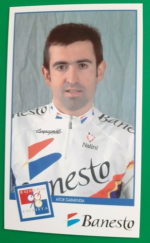 Cyclisme carte cycliste aitor - cyclisme,