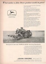 JOHN DEERE Publicité 1 Page