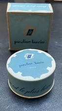 Ancienne Boîte à Poudre ou Fards ART DÉCO PAULINE BAZIN 'Poudre Lactée'