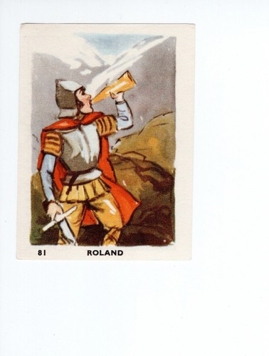 Chromo roland roncevaux - chromo,