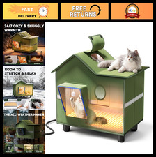 Outdoor Heated Cat Shelter