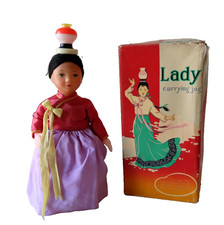 Lady Carrying Jug Battery Toy