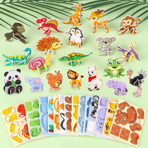 Pack animal puzzle set - pack,