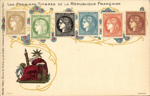 Les premiers timbres la - les,