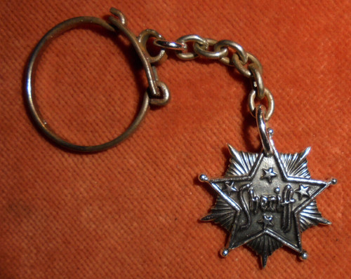 Porte clés etoile sheriff - porte-clés, de
