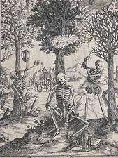 Memento mori gravure XVIIème