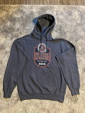Sweat universitaire américain Chicago Fire College Gris M à capuche