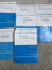 Lot de Livres Universitaires Économie Gestion