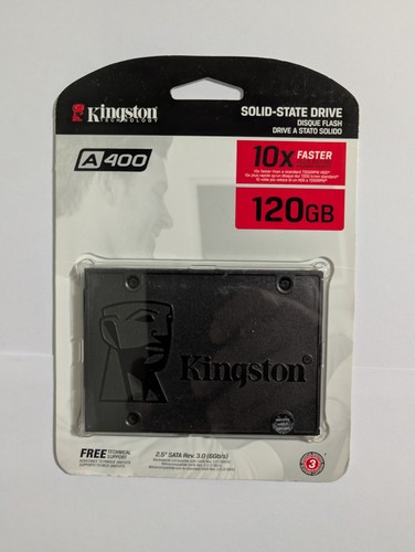 Kingston a400 120gb ssd - kingston, 2"5