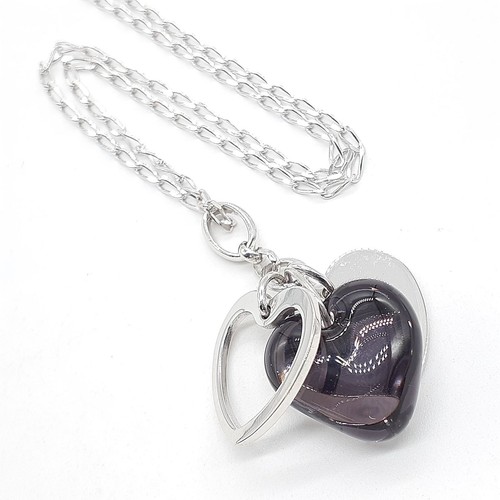Collier coeur lalique - collier,