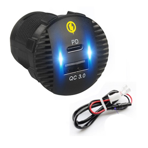 Dual usb qc3 car - usb, pd