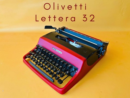 Working typewriter olivetti - working,