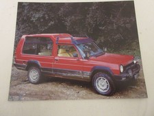 VOITURE CARTE ILLUSTREE 067 MATRA RANCHO 1977. Jean Luc LAGARDERE