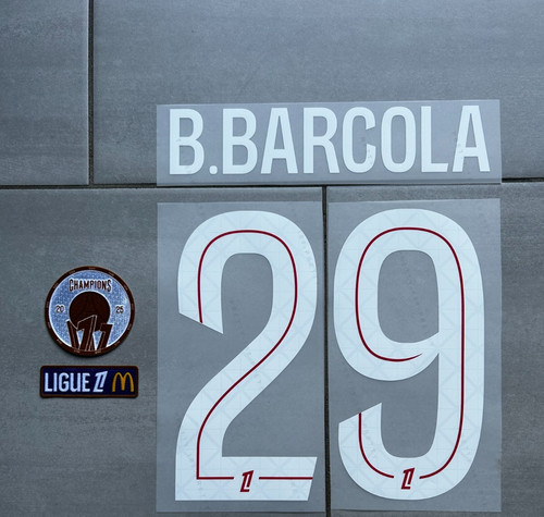 Flocage barcola psg - #29, home