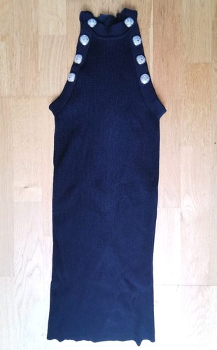 Robe balmain laine courte - laine,