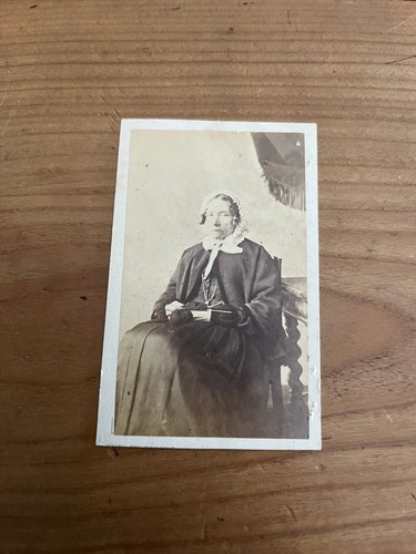 Photo ancienne cdv n878 femme - cdv,
