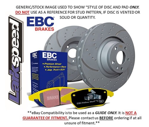 Ebc front discs - front, yellowstuff