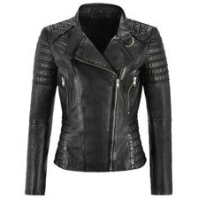 Blouson de moto en cuir