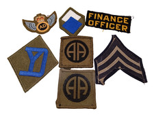 X7/07/2025 (REF26263) Lot de divers écussons militaires américains medal US ARMY