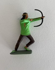 FIGURINE STARLUX VERT TIRE A L'ARC GUERRE INDIENNE