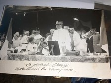 Photo General Charpy  Kepi brode Unifome medaille superbe