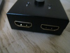 Switch HDMI 2 x 1/1 x 2 HDMI - Commutateur / Répartiteur - Bi-Direction