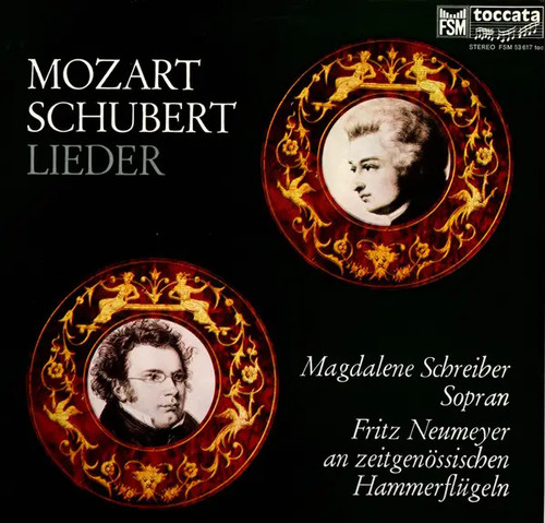 Mozart schubert lieder insert - mozart,