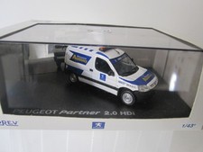 1/43 NOREV FOURGONNETTE CAMIONNETTE PEUGEOT ASSISTANCE PARTNER 2.0 HDI