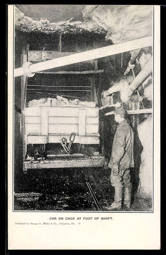 Carte postale voiture cage - postale,