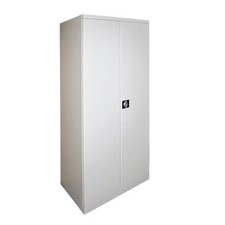 Armoire de rangement grise 780 x 580 x 1920 mm D40907