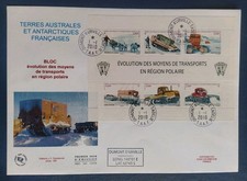 Enveloppe 1er Jour TAAF Bloc